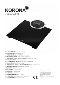 Notice KORONA CORA 73250 Cuisinière