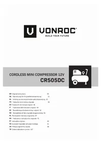 Notice Vonroc CR505DC Compresseur