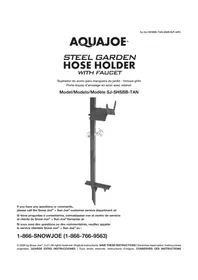 Notice Aqua Joe SJ-SHSBB-TAN Tuyau d'arrosage