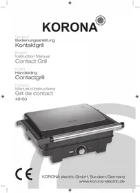 Notice KORONA 46150 Plaque de grill