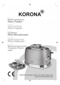 Notice KORONA 21667 Grille-pain
