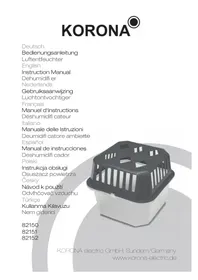 Notice KORONA 82152 Humidificateur