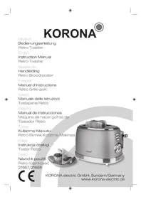 Notice KORONA 21668 Grille-pain