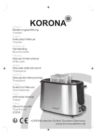 Notice KORONA 21255 Grille-pain