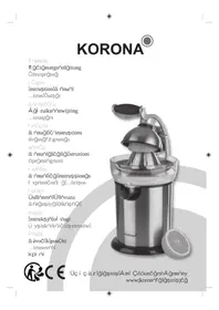 Notice KORONA 27050 Extracteur de jus