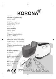 Notice KORONA 23012 Mixeur plongeant