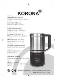 Notice KORONA 18050 Mousseur à lait