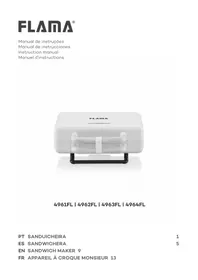 Notice Flama 4962FL Pince pour croque monsieur