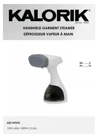 Notice KALORIK GST 47574 Nettoyeur à vapeur