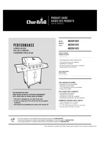 Notice Char-Broil PERFORMANCE AMPLIFIRE 463341421 Plaque de grill