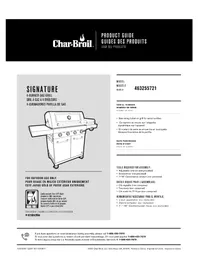 Notice Char-Broil SIGNATURE AMPLIFIRE 463255721 Plaque de grill