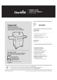 Notice Char-Broil SIGNATURE AMPLIFIRE 463342620 Plaque de grill
