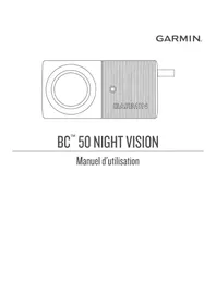 Notice GARMIN BC 50 Dashcam