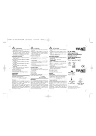 Notice TFA 30.5005.01 équipements de mesure