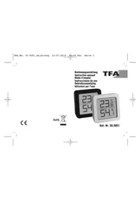 Notice TFA 95.2019.54 équipements de mesure