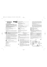 Notice TFA 30.2028.01 Thermomètre