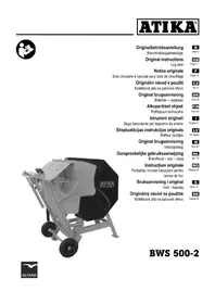 Notice ATIKA BWS 500-2 Scie