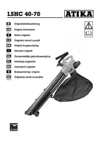 Notice ATIKA LSHC 40-70 Souffleur