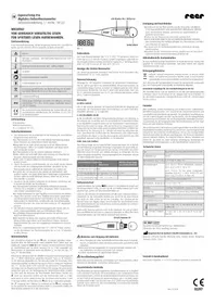 Notice Reer EXPRESSTEMP PRO 98122 Thermomètre