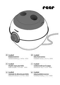 Notice Reer FOODBALL 33030 Chauffe-bouteille