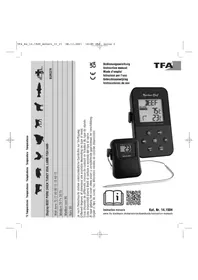 Notice TFA KüCHEN-CHEF 14.1504 Thermomètre