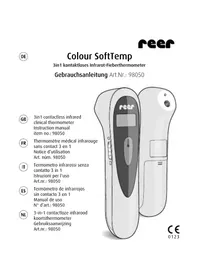 Notice Reer COLOUR SOFTTEMP 98050 Thermomètre