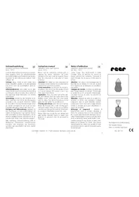 Notice Reer SOFT&CLEAN 79112 Produits bébés