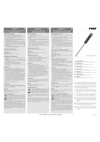 Notice Reer FOODTEMP 21021 Thermomètre pour aliments