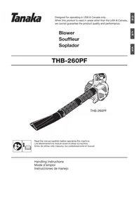 Notice HiKOKI THB-260PF Souffleur