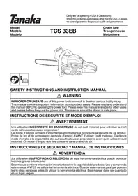 Notice HiKOKI TCS33EB Scie