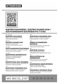 Notice PARKSIDE PTS 710 B2 Non catégorisé