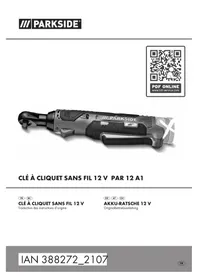 Notice PARKSIDE PAR 12 A1 Non catégorisé