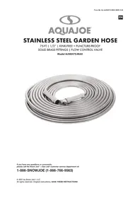 Notice Aqua Joe AJSGH75-MAX Agrafeuse