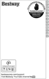 Notice BESTWAY POWER STEEL 5616J Piscine hors sol