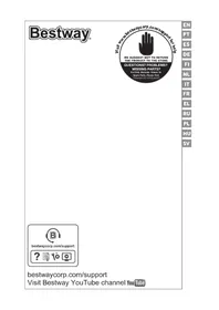 Notice BESTWAY STEEL PRO MAX 56416 Piscine hors sol