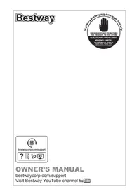 Notice BESTWAY STEEL PRO MAX 5614W Piscine hors sol