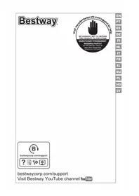 Notice BESTWAY STEEL PRO MAX 5619S Piscine hors sol