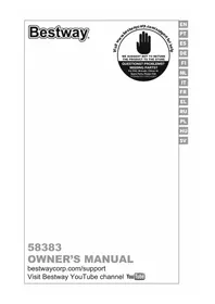 Notice BESTWAY STEEL PRO MAX 56595 Piscine hors sol