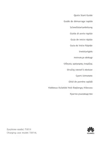 Notice HUAWEI FREEBUDS 5I Ecouteur