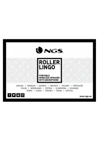 Notice NGS ROLLER LINGO Station d'acceuil