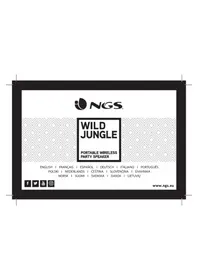 Notice NGS WILD JAM 2 Station d'acceuil