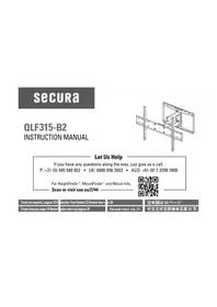 Notice Secura QLF315-B2 Support mural
