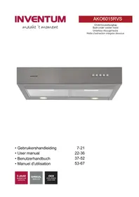 Notice INVENTUM AKO6015RVS Hotte