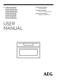 Notice AEG CME565060B Four