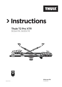 Notice THULE T2 PRO XTR 9035XTR Porte-vélo
