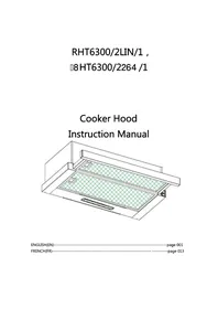 Notice ROSIERES RHT6300/2LIN/1 Hotte