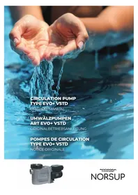 Notice Norsup EVO+ VSTD Pompe à eau