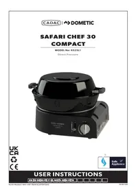 Notice CADAC SAFARI CHEF 30 COMPACT Barbecue