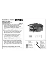 Notice Faller 190549 Maquettisme