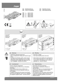 Notice HAGER LLK109 Coupe-circuits